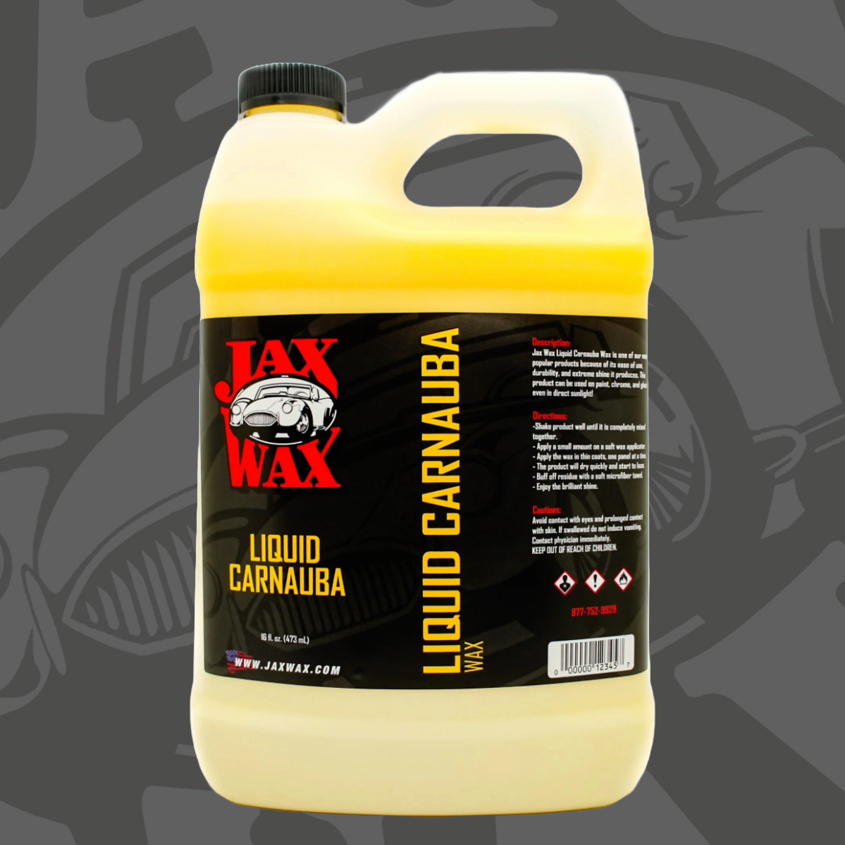 Professional Liquid Carnauba Paste Car Wax 32 Oz by Jax Wax