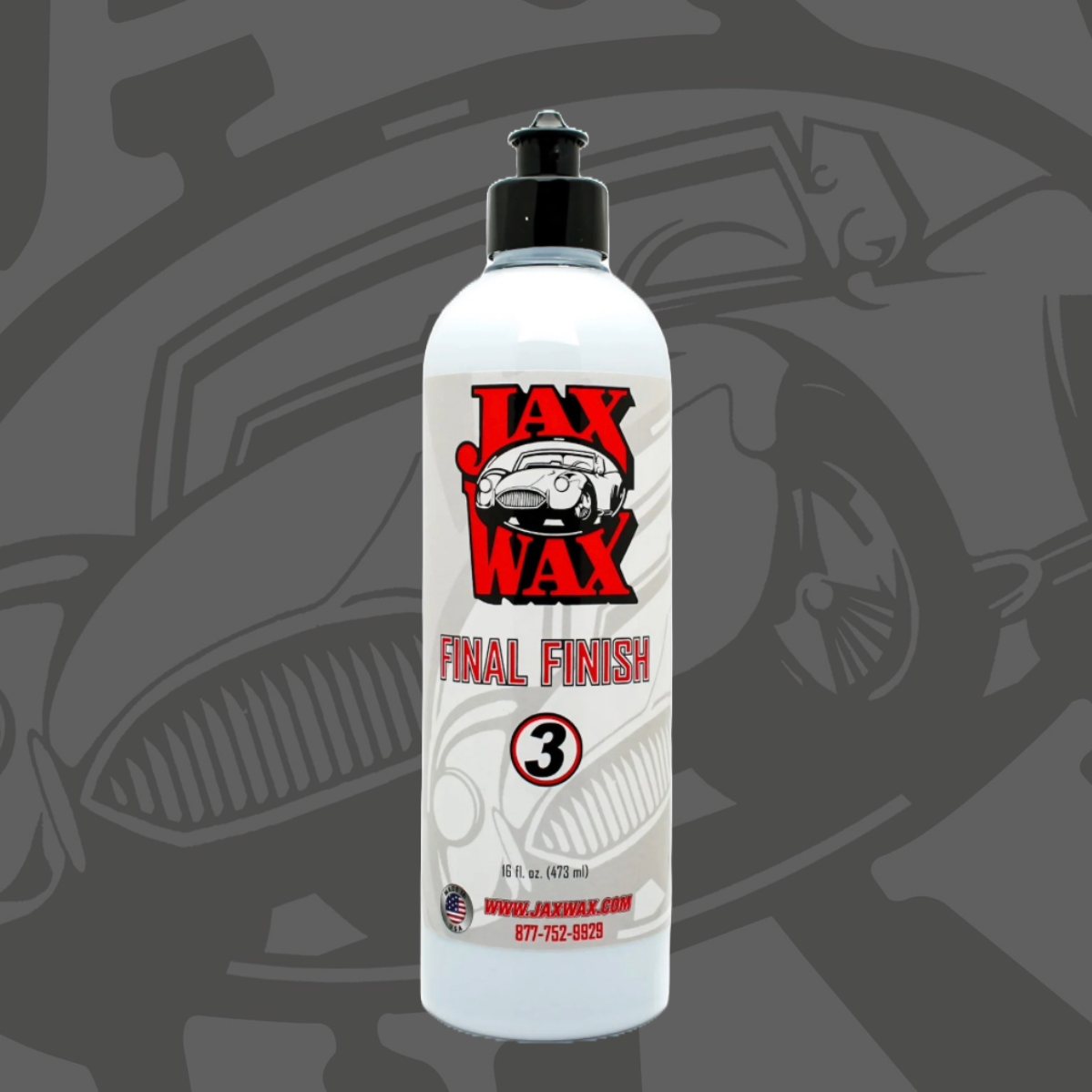 Jax Wax Body Shine Professional Showroom Cire en spray 946 ml : :  Auto