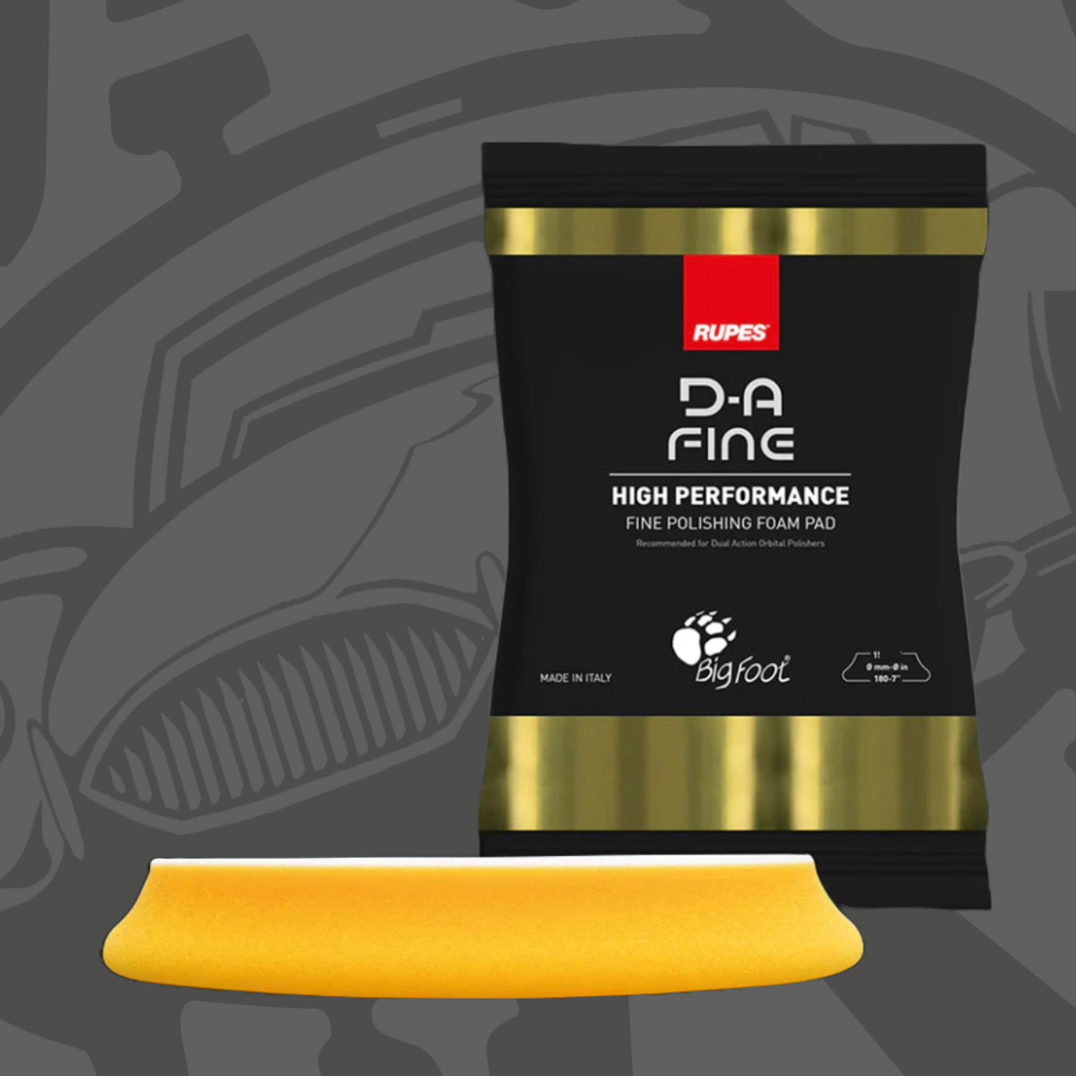 Rupes D-A Fine High Performance Polishing Foam Pad