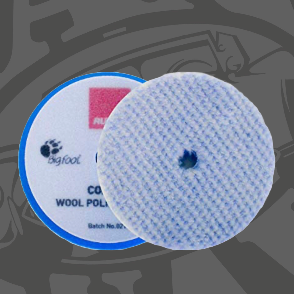 Rupes D-A Coarse Wool Polishing Pad