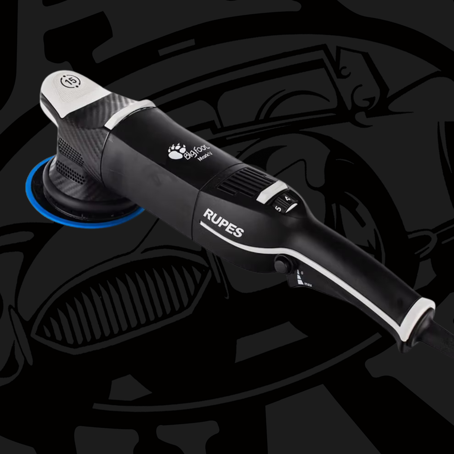 Rupes BigFoot Mark V Polisher - LHR15 MK5 5 inch