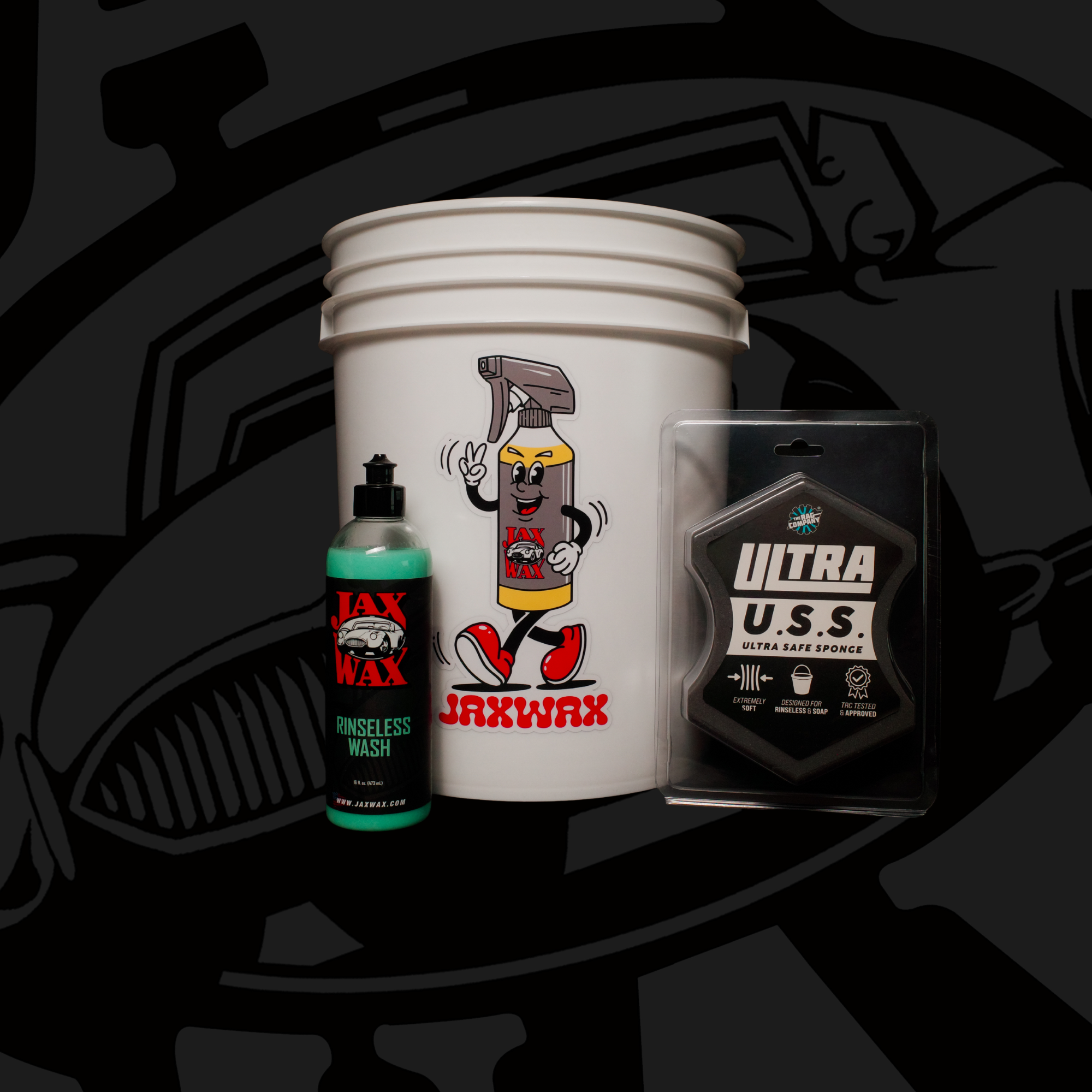 Holiday Jax Rinseless Combo Bucket