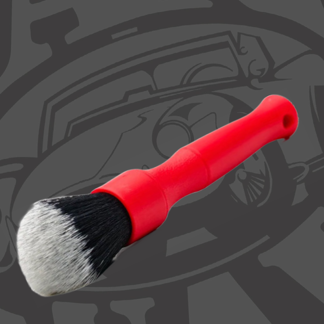 Jax Wax, Interior Exterior Fine Detail Brush (Long Handle), Detailing