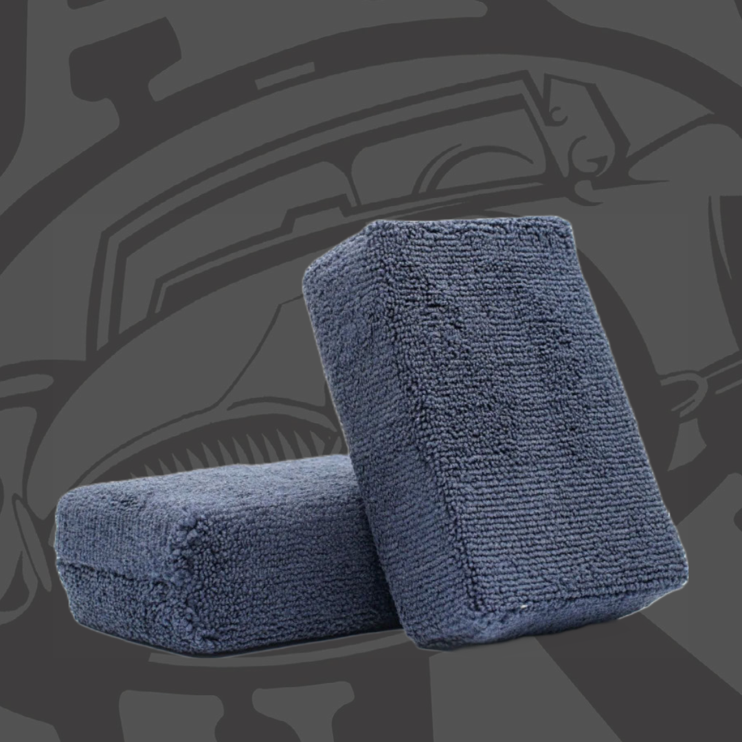 Rectangular Microfiber Applicator Sponge