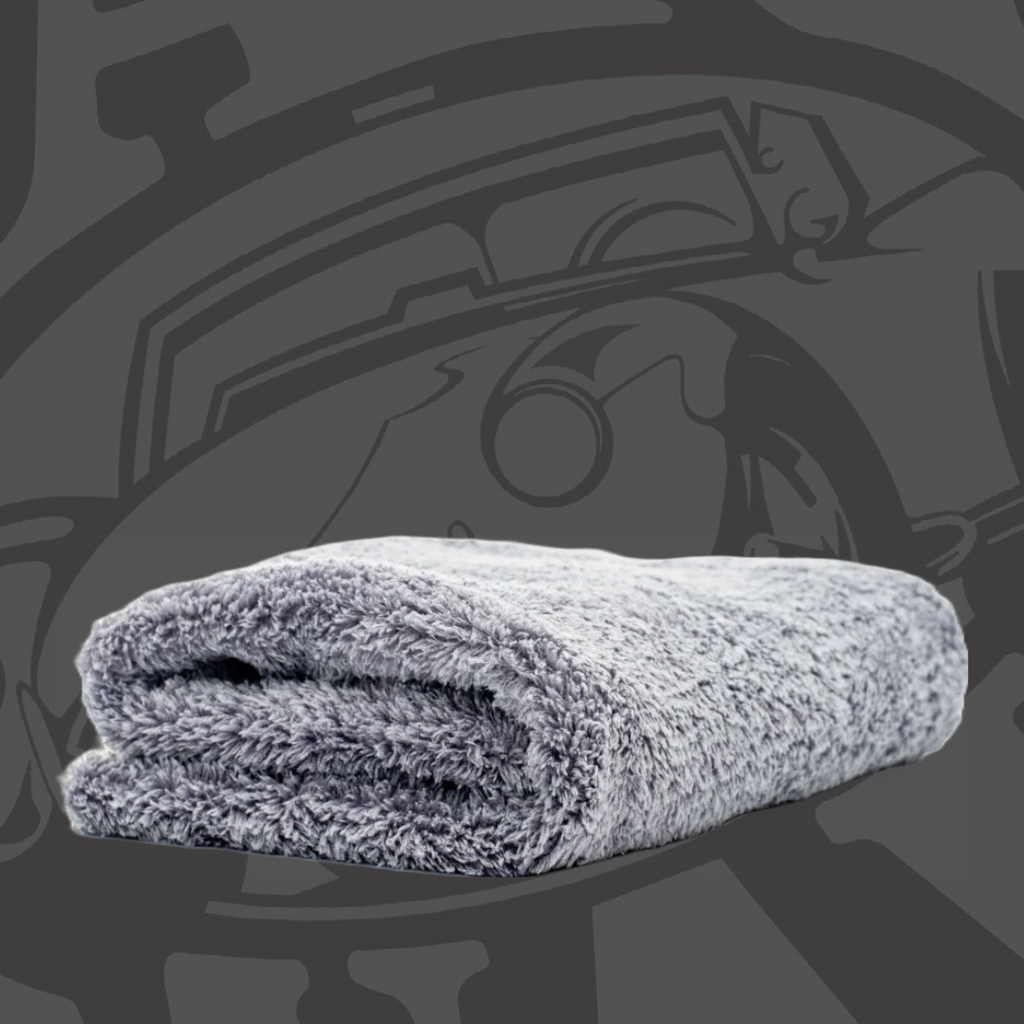 Double Plush Edgeless Microfiber Towel 16 X 16 - JaxWaxCanada